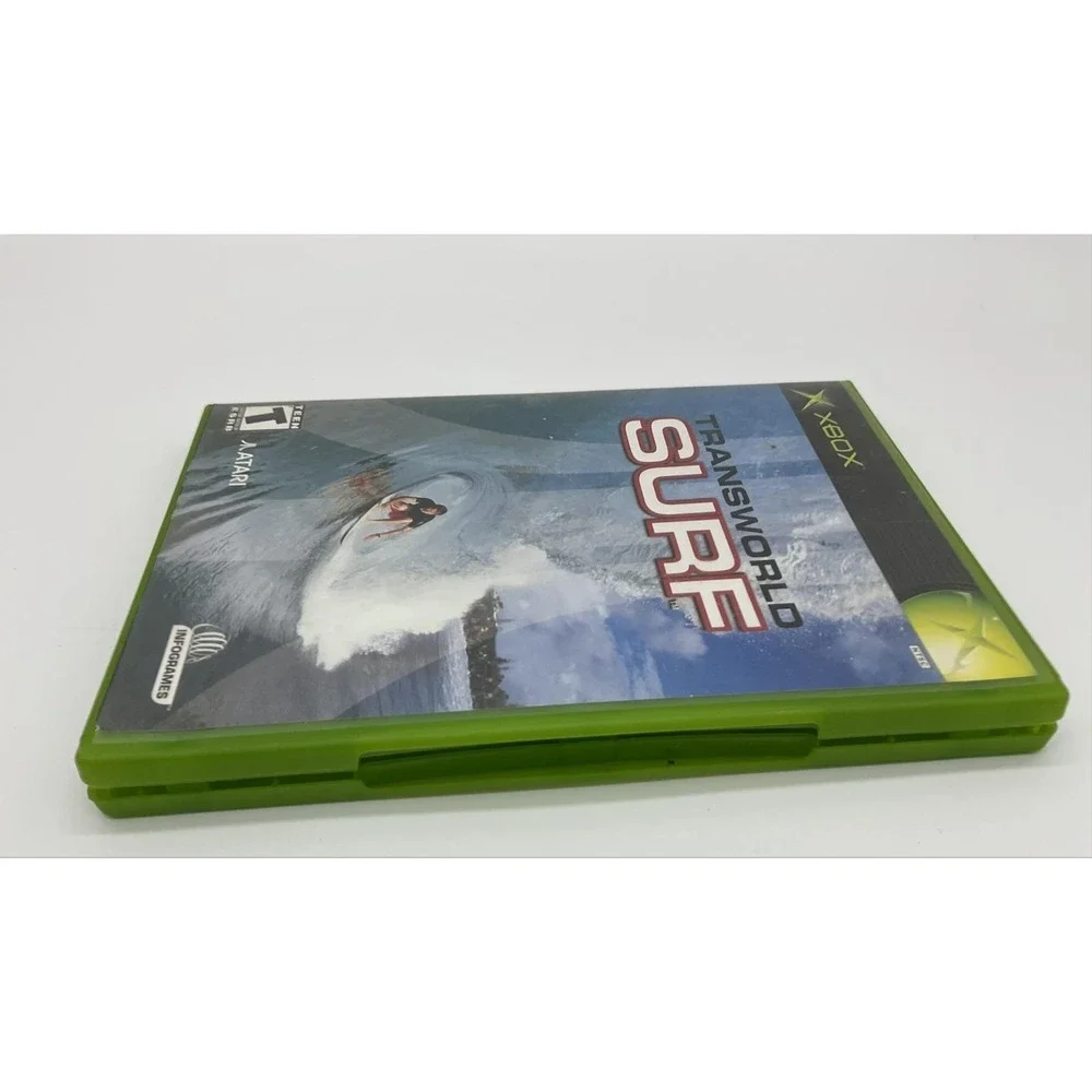 Transworld Surf Microsoft XBOX Game T Atari 2001 NTSC Surfing Sports Extreme